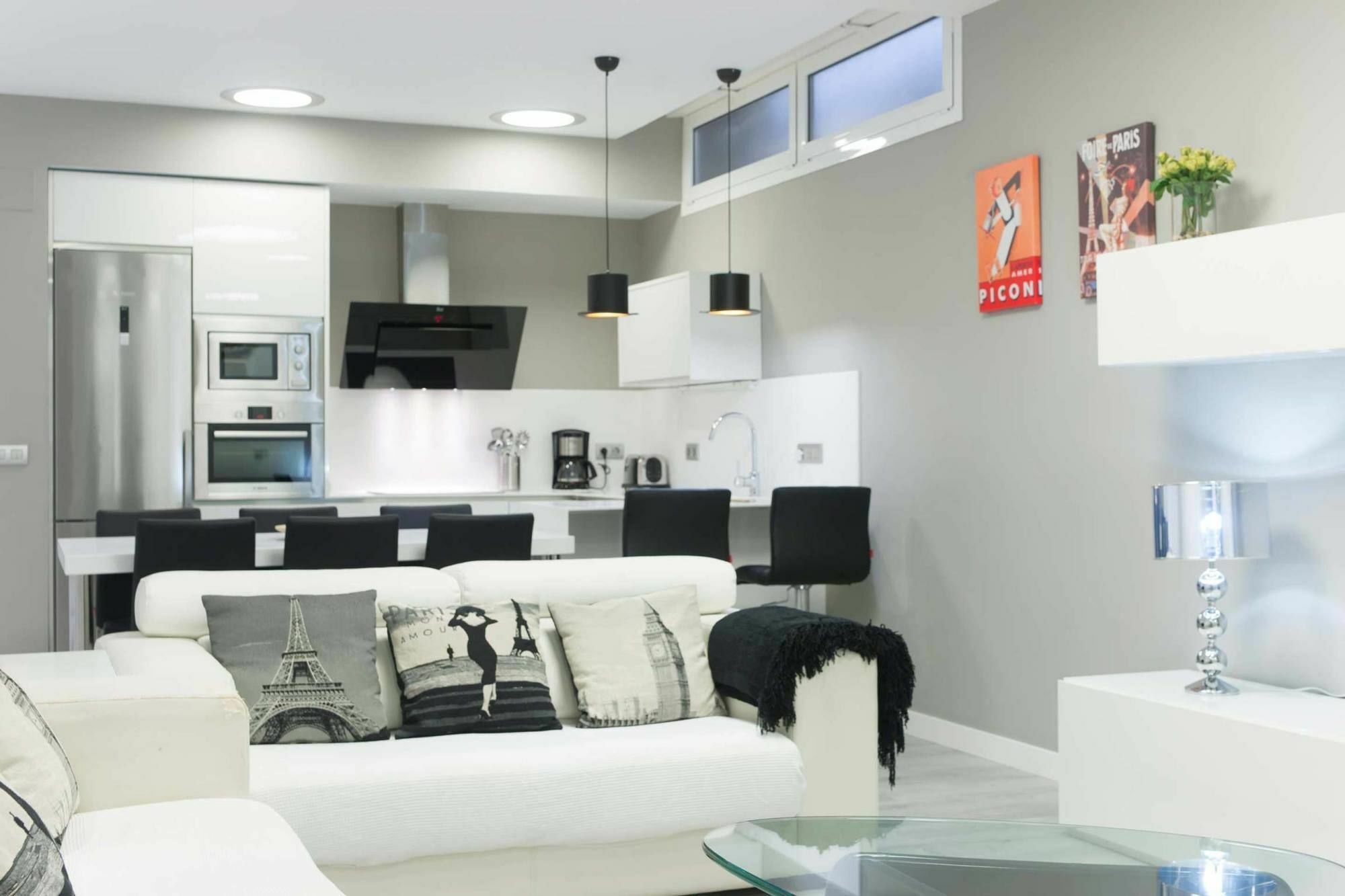 Apartamento Lagun Concha Beach San Sebastián Dış mekan fotoğraf